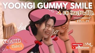 Yoongi Gummy Smile On Suchwita Ep.1 - 27 - Suga Bts