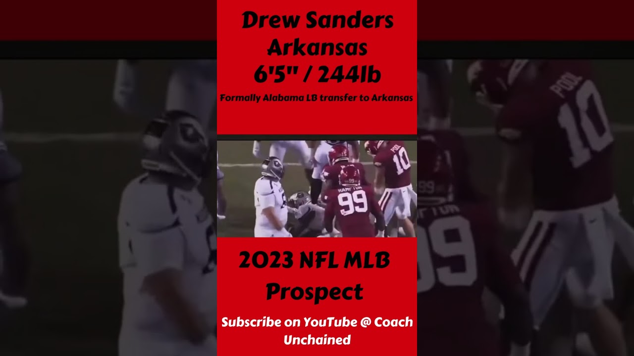 Drew Sanders 2023 NFL LB Prospect
