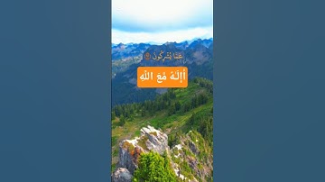 أَإِلَـٰهٌ مَّعَ اللَّهِ ۚ تَعَالَى اللَّهُ عَمَّا يُشْرِكُونَ#سورة_النمل#الدوسري#قرأن_كريم#قرآن