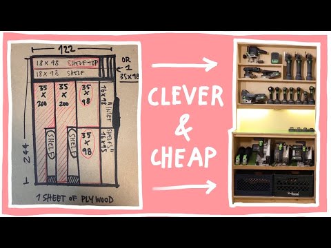 „1 Sheet of Plywood“ Shelf