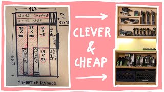 „1 Sheet of Plywood“ Shelf