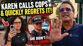 KAREN QUICKLY REGRETS CALLING THE COPS ON ME