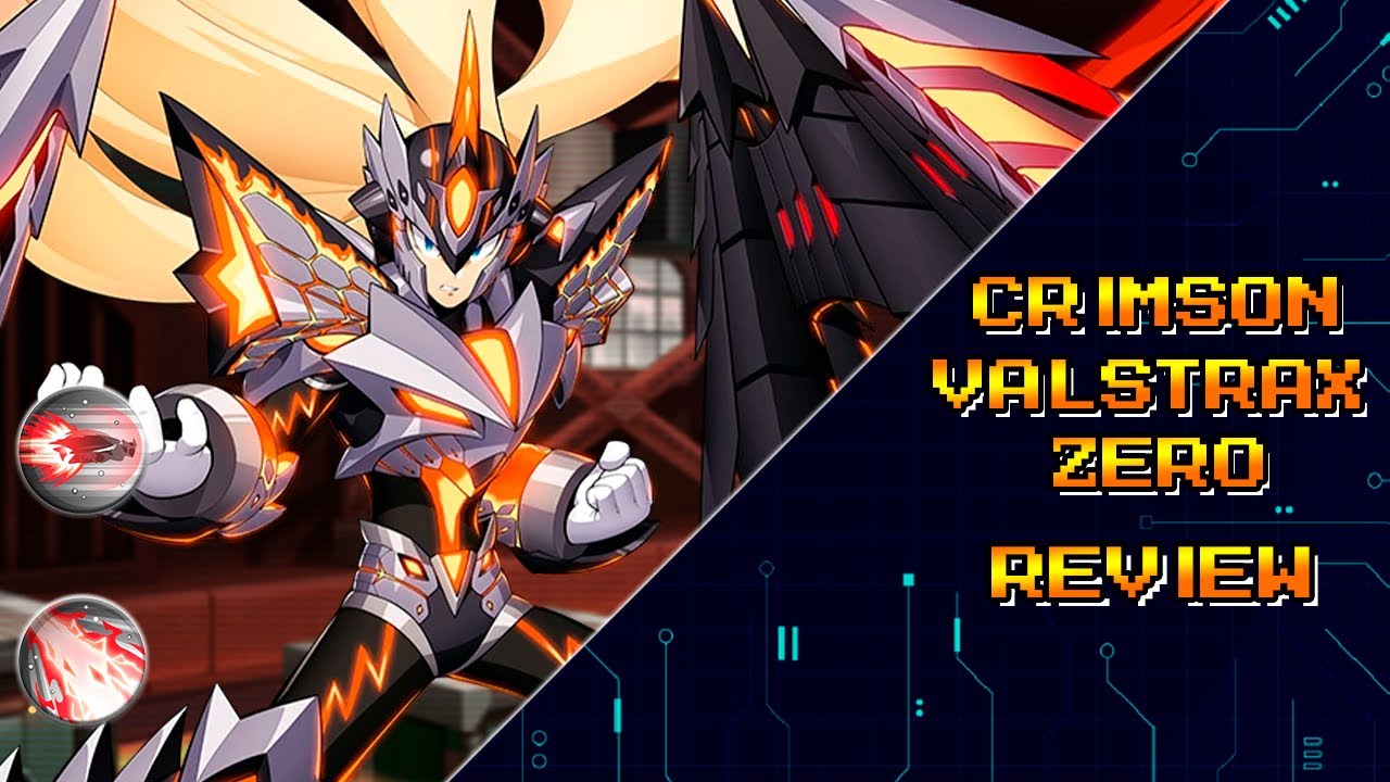 ¿QUÉ TAN BUENO ES CRIMSON VALSTRAX ZERO? MEGAMAN X DIVE YouTube
