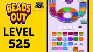 Beads Out hard Level 525 Solution and Walkthrough for Gameplay 
