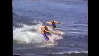 The Water Ski Show - Sea World - 1991 - Florida Phlash Backs