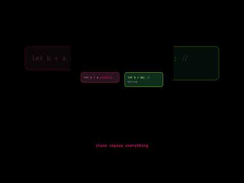 Rust: Stop Using .clone() — It's Technical Debt  #rustlang #coding #rust #programming #code