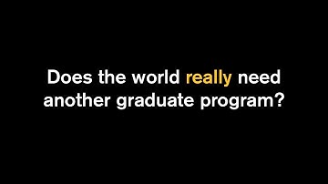 ASU MS Innovation and Venture Development Program Launch Video