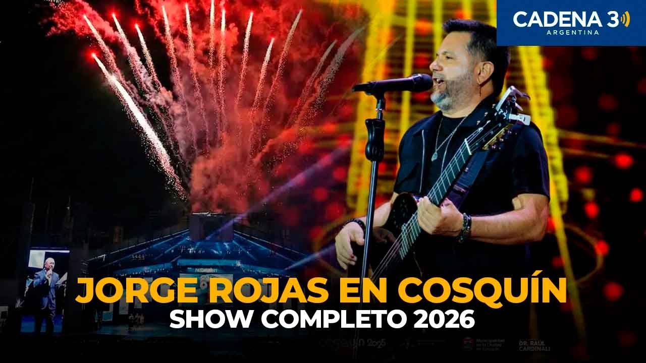 JORGE ROJAS EN COSQUÍN 2026 🔥 Show completo | Desde el Himno hasta el cierre inolvidable | Cadena 3