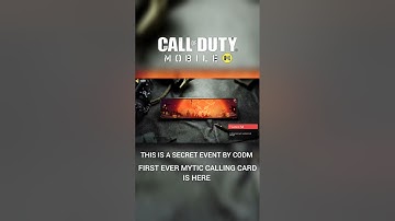 GET FIRST EVER MYTIC CALLING CARD FOR FREE IN CODM (NO CLICKBAIT)