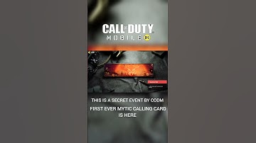 GET FIRST EVER MYTIC CALLING CARD FOR FREE IN CODM (NO CLICKBAIT)