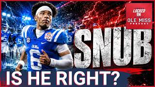 🚨 UNDERRATED: Ole Miss Rebels and Trinidad Chambliss DESERVE More RESPECT in Preseason TALK