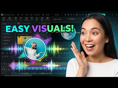 How to Make Audio Visualizer in Filmora 15 in 60 Seconds