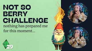 Evil Gnomes DESTROY Everything! 😱 | The Sims 4 Not So Berry Challenge EP29 ⚡