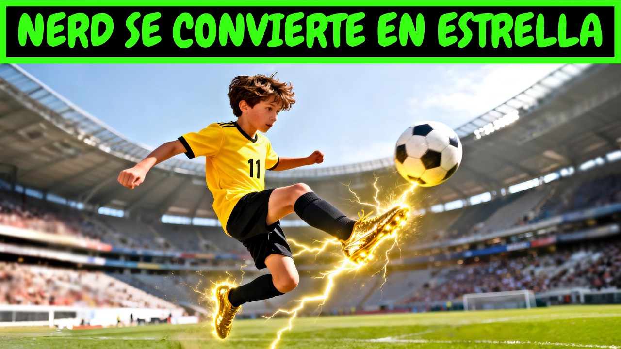 Un Chico Encuentra unas Botas de Fútbol Mágicas y se Convierte en una Superestrella
