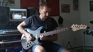 Impro guitar solo "Bienvenidos" Miguel Ríos