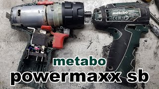 Ремонт Metabo powermaxx SB замена редуктора