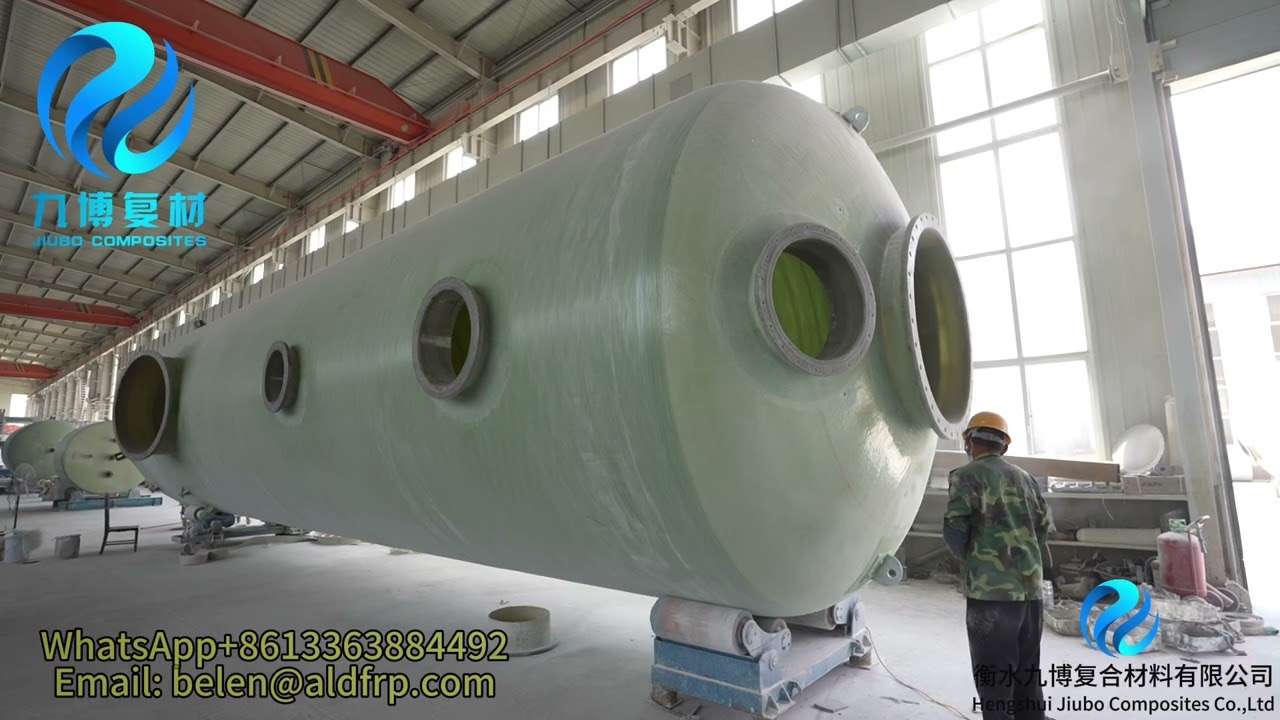 How to produce FRP tanks?