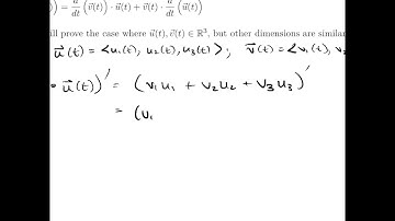 Multivariable Calculus and Probability 2.2 - Derivatives of Vector Functions (4/5)