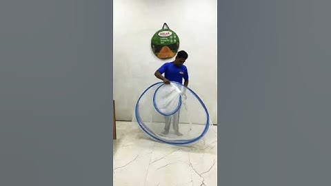 Kolar Mosquito Net Folding Method. कोलार मच्छरदानी को फोल्ड करने की विधि।