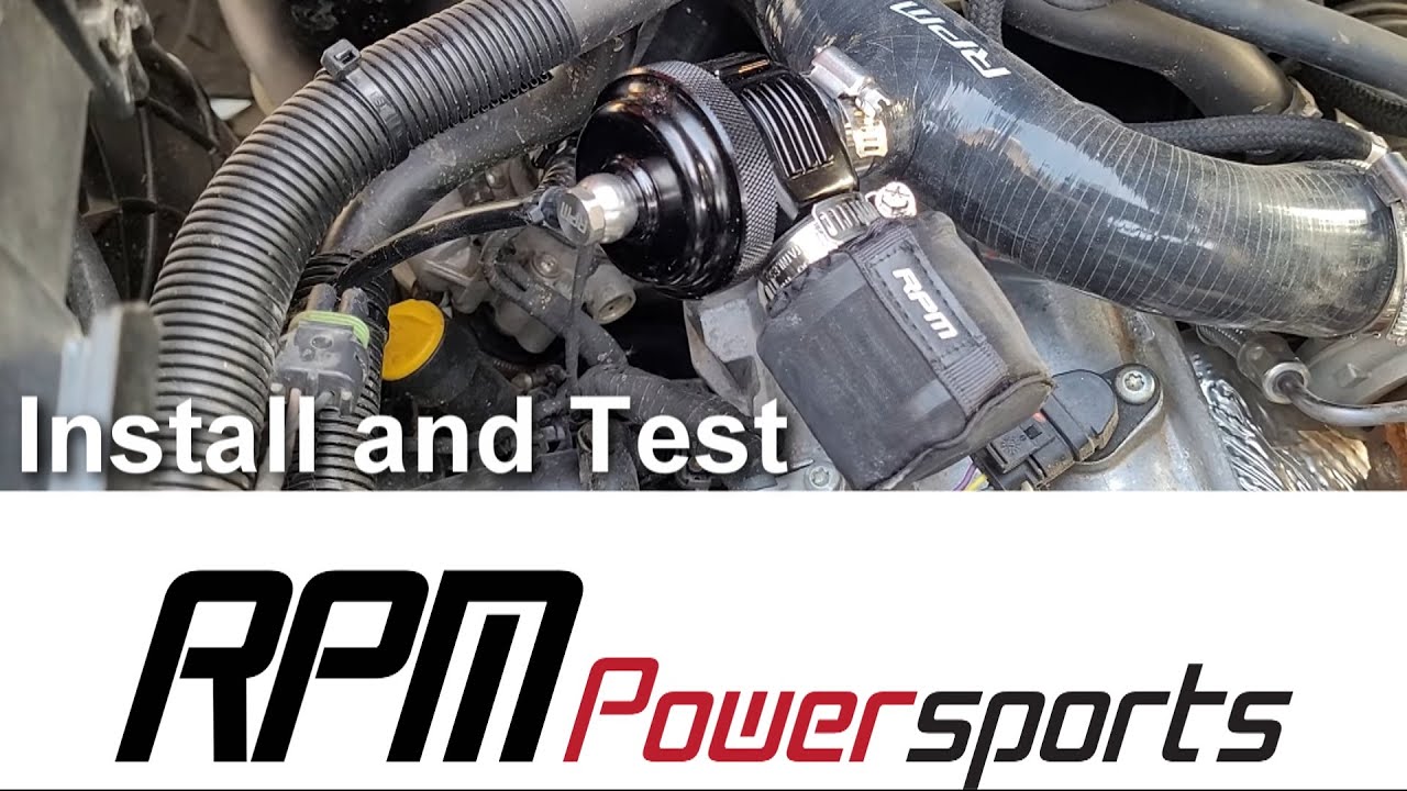 Can-Am X3 оснащён новым LOUD RPM SXS Blow-off клапаном @RPMPowersports