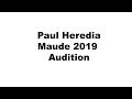 Paul Heredia Character Audition