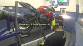 HONDA CBR1000RR Fireblade Bazzaz ZFi, Dyno & Tuning - Motodynamics Technology Malaysia