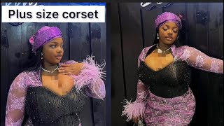 HOW TO CUT A PLUS SIZE CORSET WITH YOKE FOR BIG BURST #corset #tutorial #how How To Draft A Big Bust Corset With Yoke Plus Size
