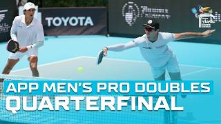 Jack Munro / Richard Livornese vs Patrick Kawka / Etienne Blaszkewycz | Men's Pro Doubles | APP Tour