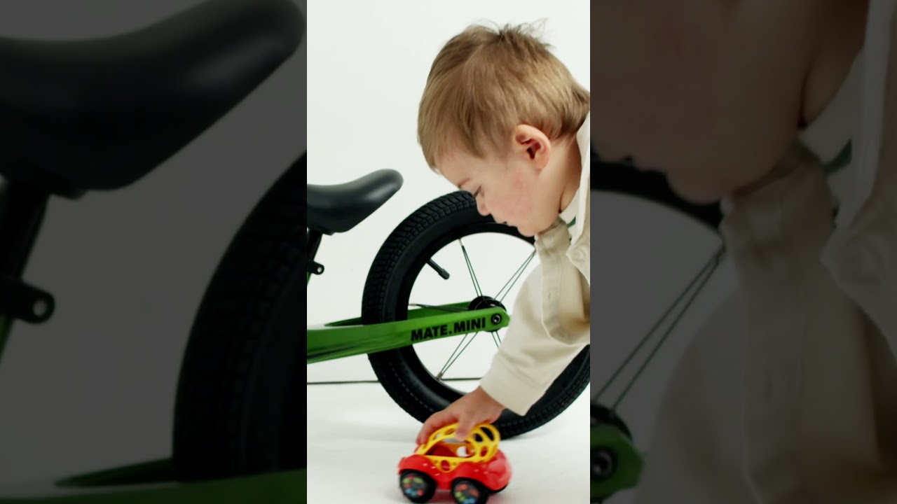 MATE.BIKE】ブランド初のキックバイク「MATE MINI」 - YouTube