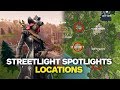 Fortnite: Dance Under Different Streetlight Spotlights