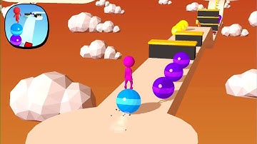 Stack Rider - Balls Gameplay All Levels Android, ios ( Levels 2408 - 2424 )