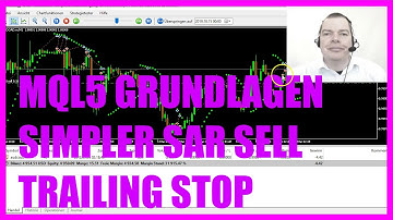 MQL5 TUTORIAL GRUNDLAGEN - 45 SIMPLER SAR SELL TRAILINGSTOP