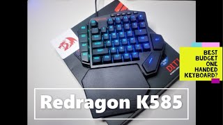 Redragon K585 DITI - Is this another generic one handed RGB gaming keyboard?