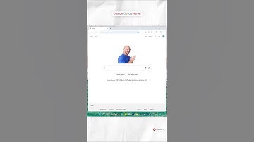 How to Change Google Homepage Name or Logo! 🖥️✨| @BROY_