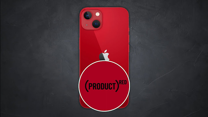 Iphone 11 có chữ product là gì