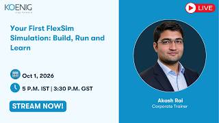 Your First FlexSim Simulation: Build, Run and Learn