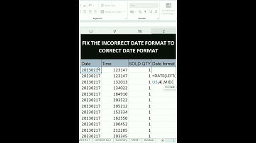 #How to fix incorrect date format to correct date format in Excel