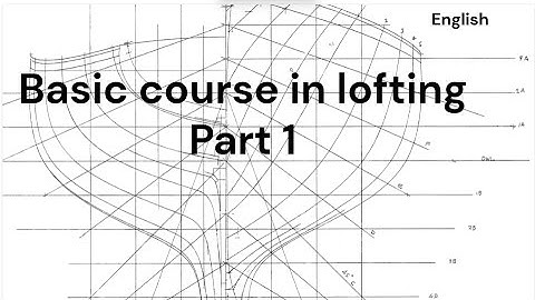JungleRanch: Basic course in Lofting - Part 1 #boatbuilding #sports  #diy #woodworking #wood