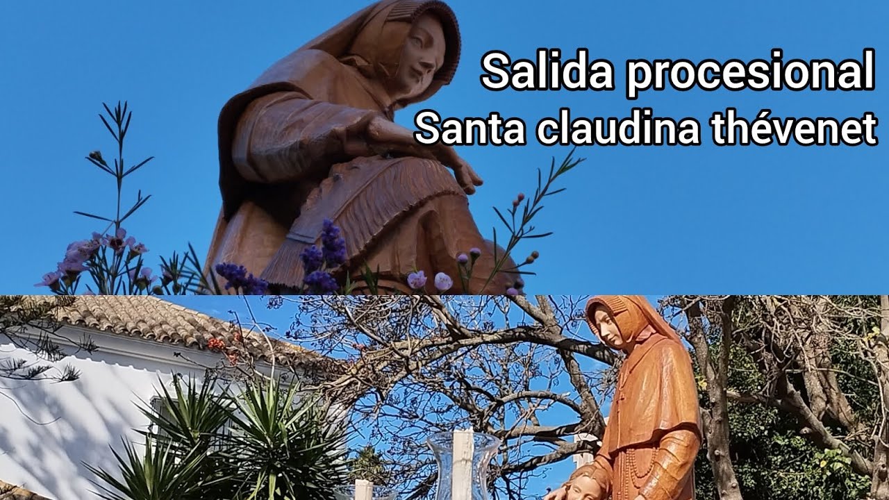 [4K] salida procesiónal santa claudina thévenet jerez am amigos de la música 1/02