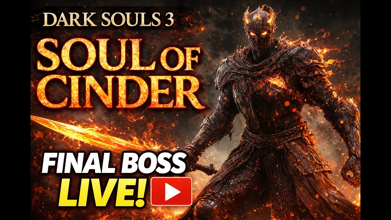 Dark Souls 3 Soul of Cinder Boss Fight🔥 Final Boss Highlights - YouTube