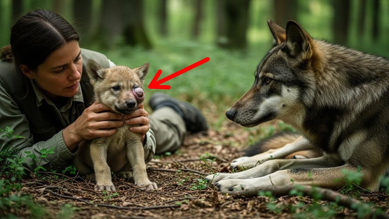 Bolesno štene i njegova majka traže pomoć danima — ono što je ova mlada žena uradila dirnulo je sve