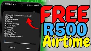 How I Get FREE R500 Airtime Every Month