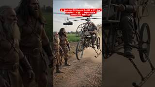 Ancient Villagers Build a Flying Machine? 🚁😱 | Impossible Invention #Shorts #football #trending