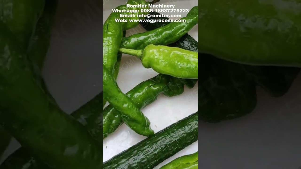 Automatic Fresh Chili Pepper Hole Piercing Machine Chili