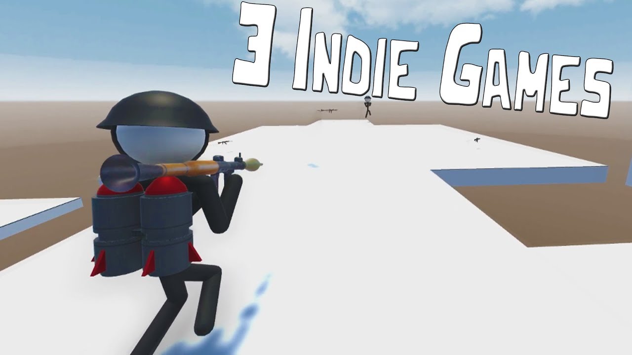 3 Indie Games | Best Stick Fight Game, Shape Shifting Robot, Coffee Physics! | Indie Fun