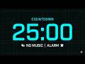 25 Minute Pomodoro ⚡ Deep Work &amp; Focus (No Music) 2026