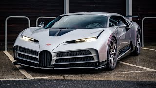 8M Bugatti Centodieci Driving In London