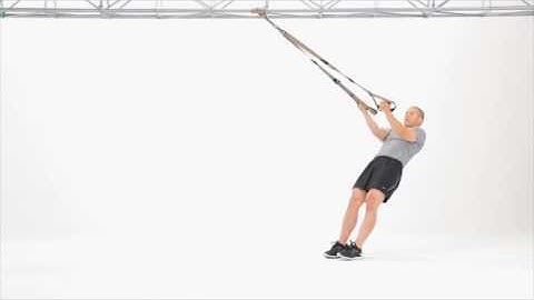 TRX Low Row To Biceps Curl To Y Fly Level 3