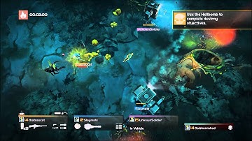 Helldivers 4 Player Coop Impossible Difficulty Part 2 of 4. Teamwork?