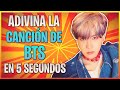 ADIVINA LA CANCIÓN DE BTS EN 5 SEGUNDOS 😎